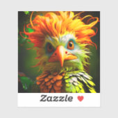 Sticker Ai Artsy Bird (Feuille)