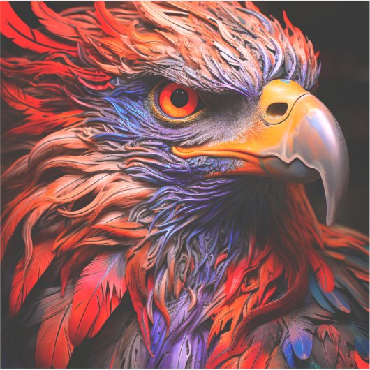 Sticker Ai Artsy Bird (Devant)