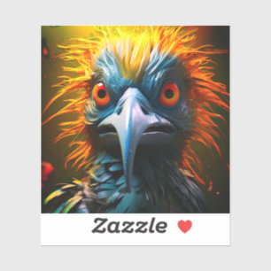 Sticker Ai Artsy Bird