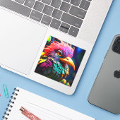 Sticker Ai Artsy Bird (Ordinateur portable avec iPhone)