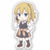 Sticker Ai Hayasaka Chibi Secret Maid Style (Recto)