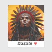 Sticker Ai Indian (Feuille)