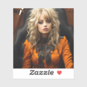 Sticker Ai Lady (Feuille)