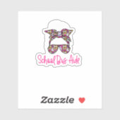 Sticker Aide aux autobus scolaires (Feuille)