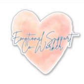 Sticker Aide émotionnelle Coworker Travail Bestie Cadeau (Devant)