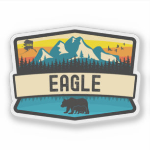 Sticker Aigle, Alaska