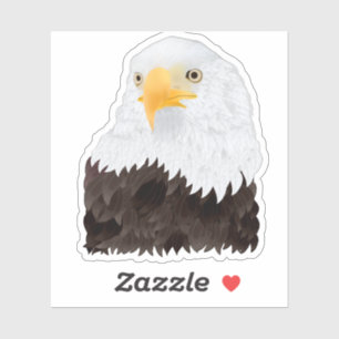 Sticker aigle américain