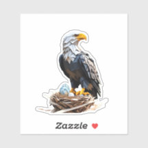 Aigle américain origami 