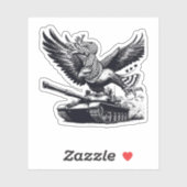 Sticker AigLE PALESTINE (Feuille)