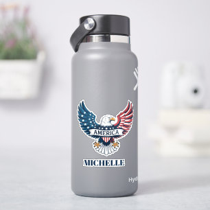 Sticker Aigle Patriotique 250e Anniversaire Indépendance A