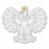 Sticker Aigle polonais (Devant)