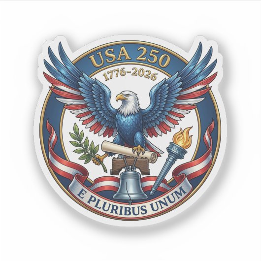 Sticker Aigle USA 250 (Devant)