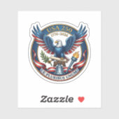 Sticker Aigle USA 250 (Feuille)