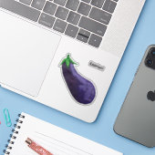Sticker Aiguille (Ordinateur portable avec iPhone)