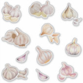 Sticker Ail aquarelle (Devant)