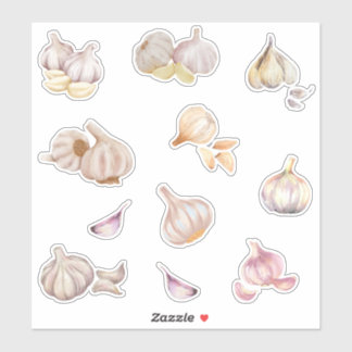 Sticker Ail aquarelle