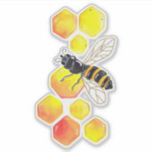 Sticker Aile miel mignonne (Devant)