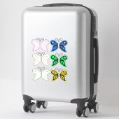 Sticker ailes de papillon fées pour l'artisanat (Sur valise)