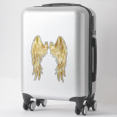 Sticker Ailes d'or (Sur valise)