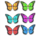 Sticker ailes papillon de la fée de dessin animé (Devant)