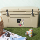 Sticker Aimer Arkansas, 3 Designs Différents, Die Cut (Glacière)