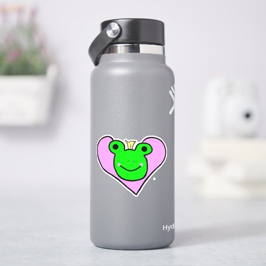 Sticker Aimer la grenouille (HydroFlask)