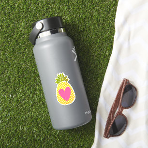 Sticker Aimer les ananas