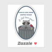 Sticker Aimer Trash Boy (Feuille)