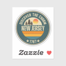 Aimez le New Jersey - Cadeau Souvenir de l'État NJ