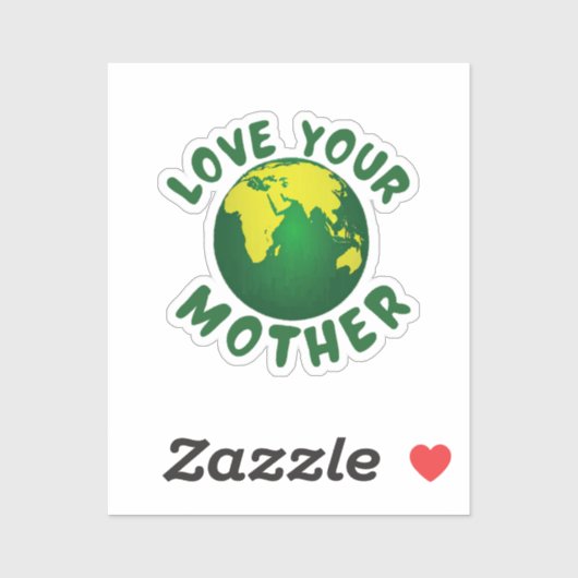 Sticker Aimez votre mère (Feuille)