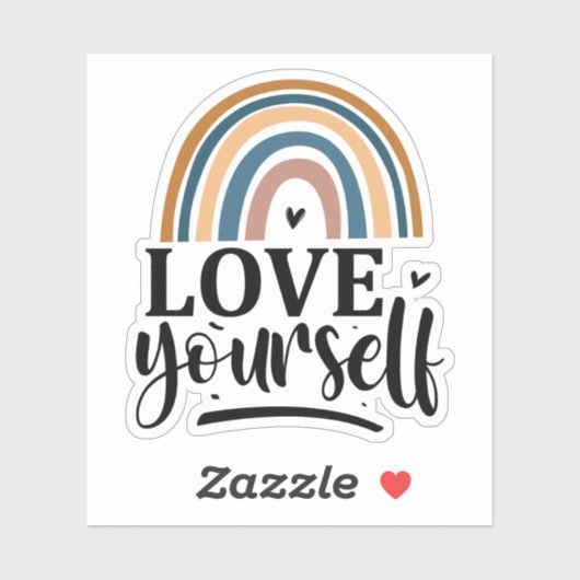 Sticker Aimez-vous (Feuille)