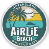 Sticker Airlie Beach, Queensland Australie (Devant)