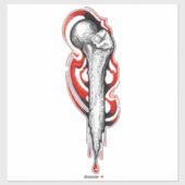 Sticker Airpod femoris (Feuille)