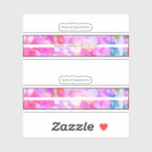 Sticker Airpods Pro Coque - Coeurs roses (Feuille)