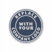 Sticker Ajouter un logo d'entreprise Employés d'entreprise (Devant)