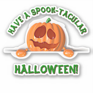 Sticker Ajouter Un Texte De Nom, Avoir Une Halloween 3D Ta