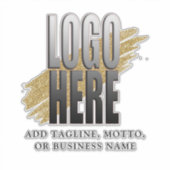 Sticker Ajoutez votre logo et votre entreprise professionn (Devant)