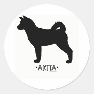 Sticker Akita
