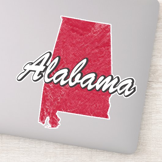 Sticker Alabama (Détail)