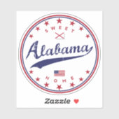 Sticker Alabama (Feuille)
