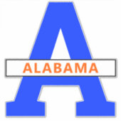 Sticker Alabama (Devant)