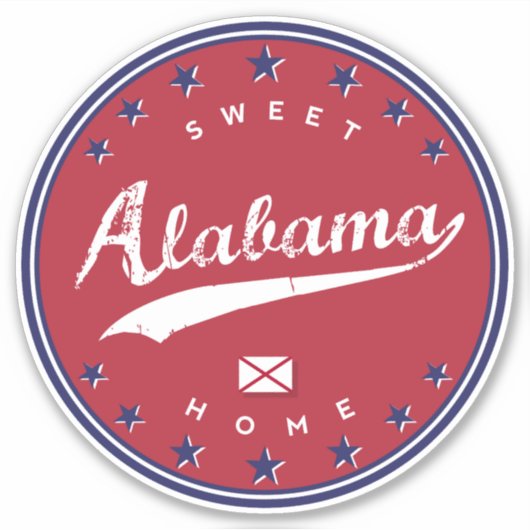 Sticker Alabama (Devant)