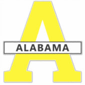 Sticker Alabama (Devant)