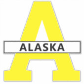 Sticker Alaska (Devant)