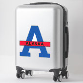 Sticker Alaska (Sur valise)