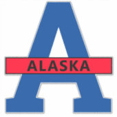 Sticker Alaska (Devant)