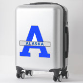 Sticker Alaska (Sur valise)