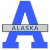 Sticker Alaska (Devant)