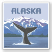 Sticker Alaska | Baleine (Devant)