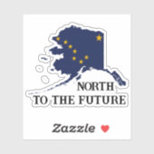 Sticker Alaska Day (Feuille)